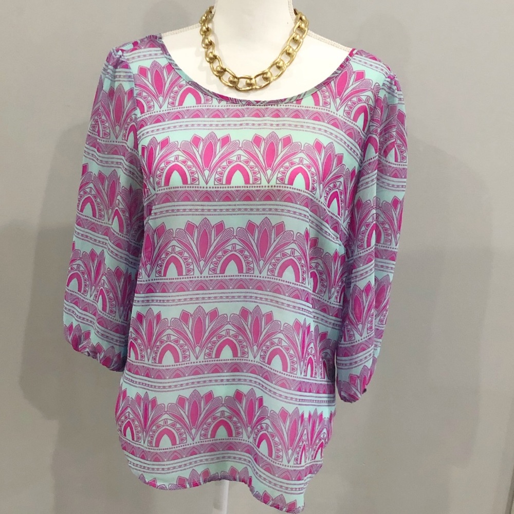 Pink Owl Women’s Blouse